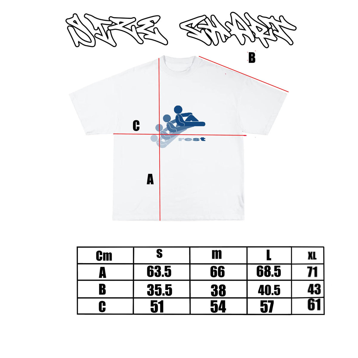 Rest Faded Tee